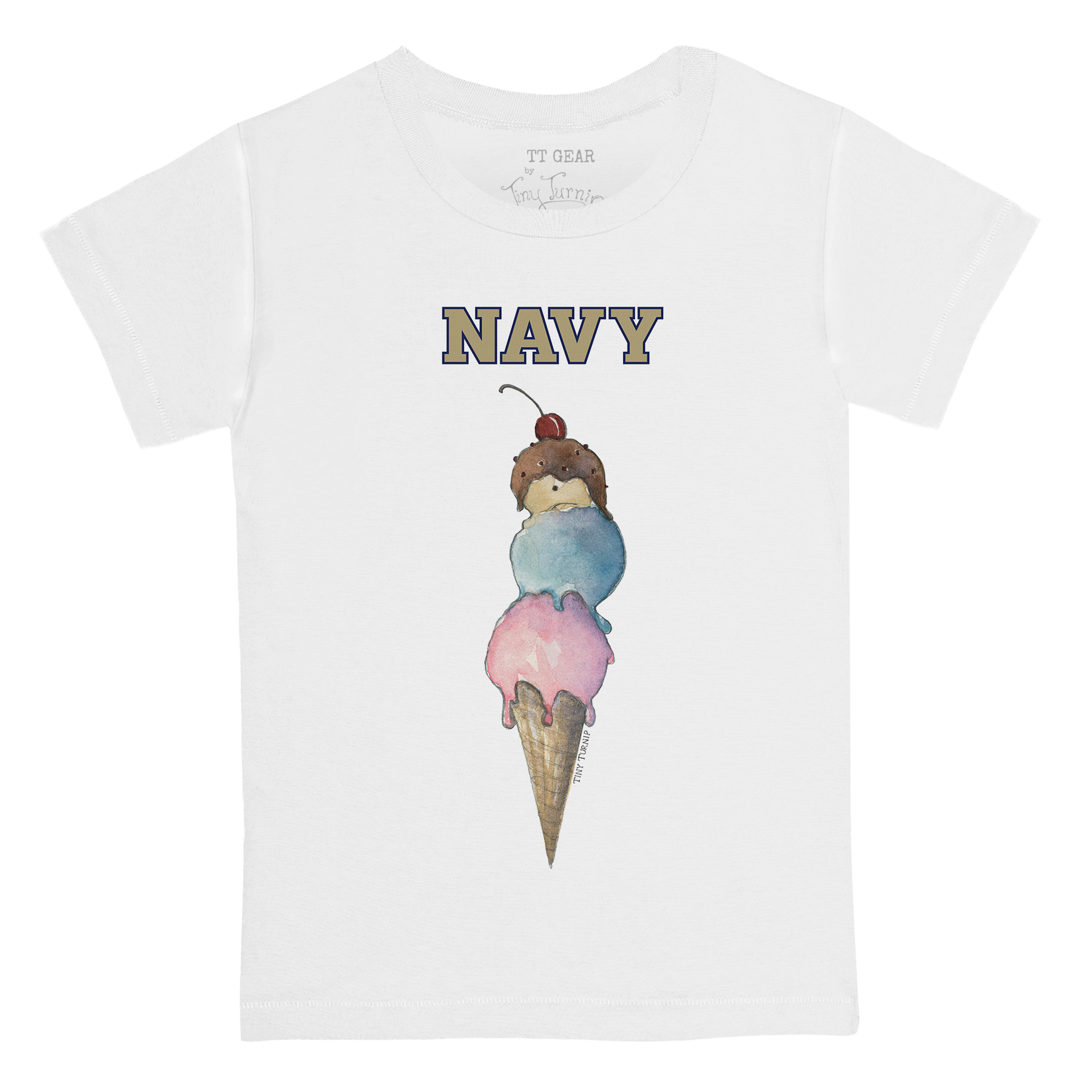 Navy Midshipmen Triple Scoop Kid's Tee Shirt