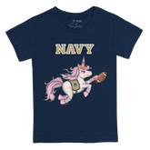 Navy Midshipmen Unicorn Kid's Tee Shirt