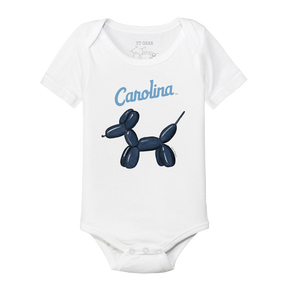 North Carolina Tar Heels Balloon Dog Short Sleeve Snapper