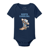 North Carolina Tar Heels Cowboy Boot Short Sleeve Snapper