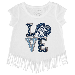 North Carolina Tar Heels LOVE Fringe Tee