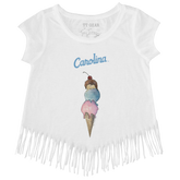 North Carolina Tar Heels Triple Scoop Fringe Tee