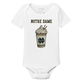Notre Dame Fighting Irish Latte Short Sleeve Snapper