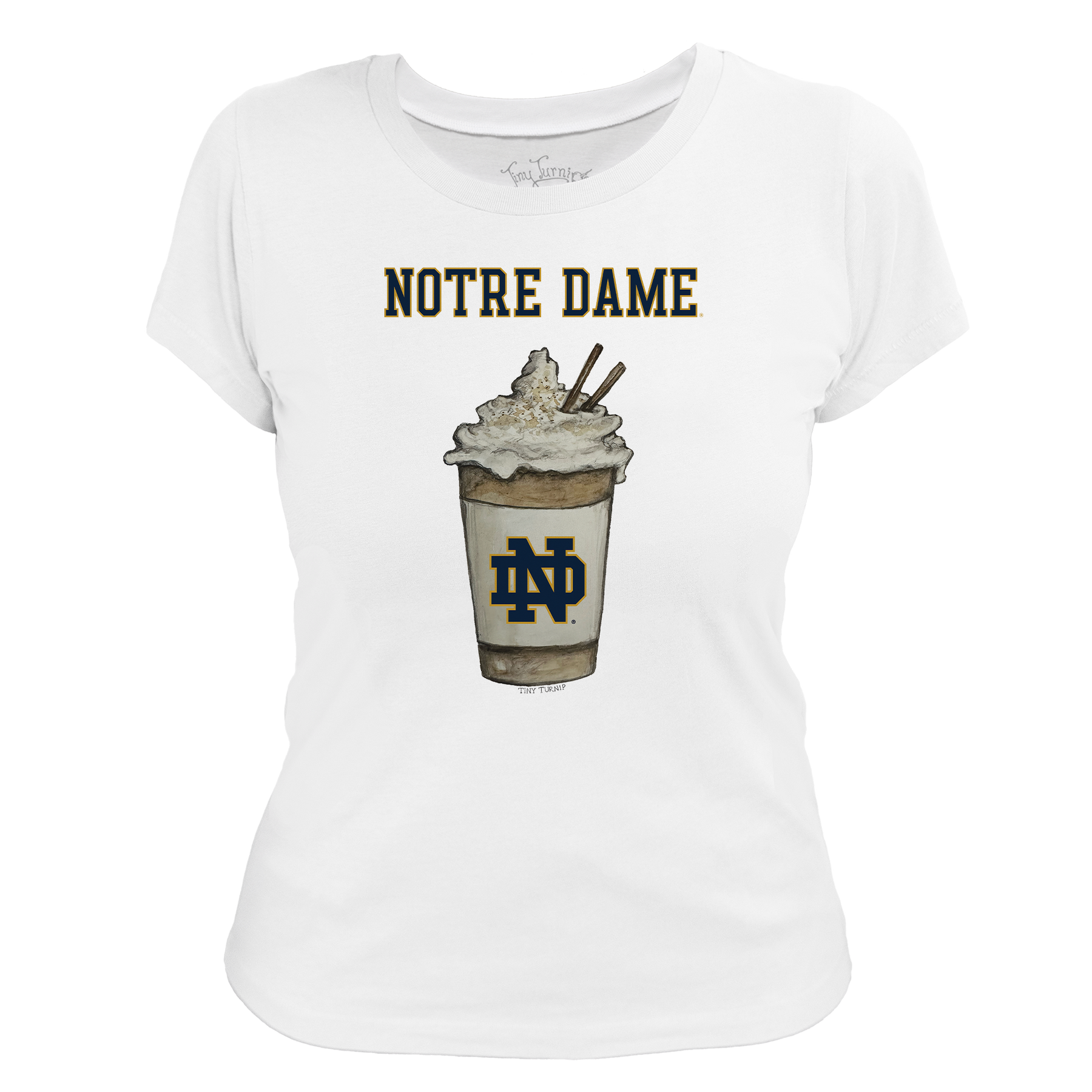 Notre Dame Fighting Irish Latte Women's Tee Shirt
