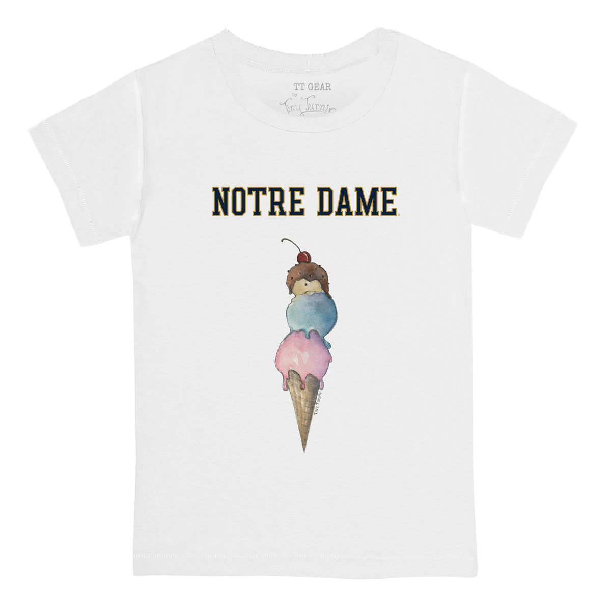 Notre Dame Fighting Irish Triple Scoop Tee Shirt