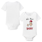VIP Baseball: Nuts About [Name], w/ Number - Short Sleeve Snapper - Tiny Turnip