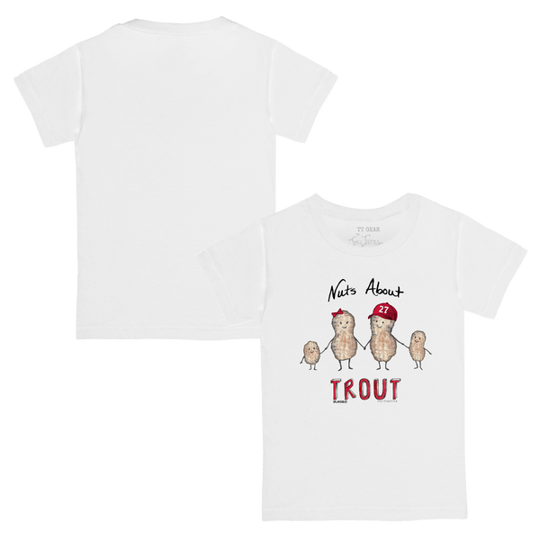 VIP MLB Nuts About [Name], w/ Number - Kid's Tee Shirt - Tiny Turnip