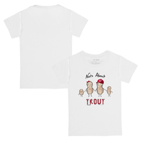 VIP MLB Nuts About [Name], w/ Number - Kid's Tee Shirt - Tiny Turnip