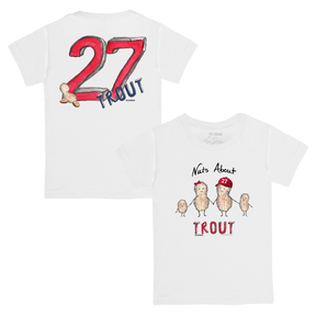 Nuts About [Name], w/ Number - Kid's Tee Shirt - Tiny Turnip
