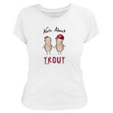 VIP Baseball: Nuts About [Name], w/ Number - Women's Tee Shirt - Tiny Turnip