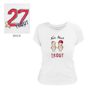 Nuts About [Name], w/ Number - Women's Tee Shirt - Tiny Turnip