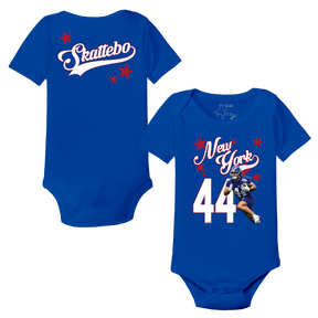 VIP Football: Photo Stars w/ Name, Number - Short Sleeve Snapper (Copy) - Tiny Turnip