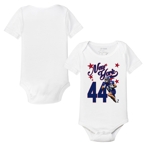 VIP Football: Photo Stars w/ Name, Number - Short Sleeve Snapper (Copy) - Tiny Turnip