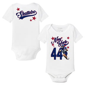 VIP Football: Photo Stars w/ Name, Number - Short Sleeve Snapper (Copy) - Tiny Turnip