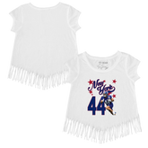 VIP Football: Photo Stars w/ Name, Number - Fringe Tee - Tiny Turnip