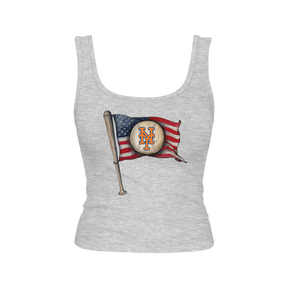 New York Mets Baseball Flag Emmy Tank