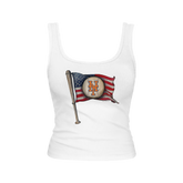 New York Mets Baseball Flag Emmy Tank