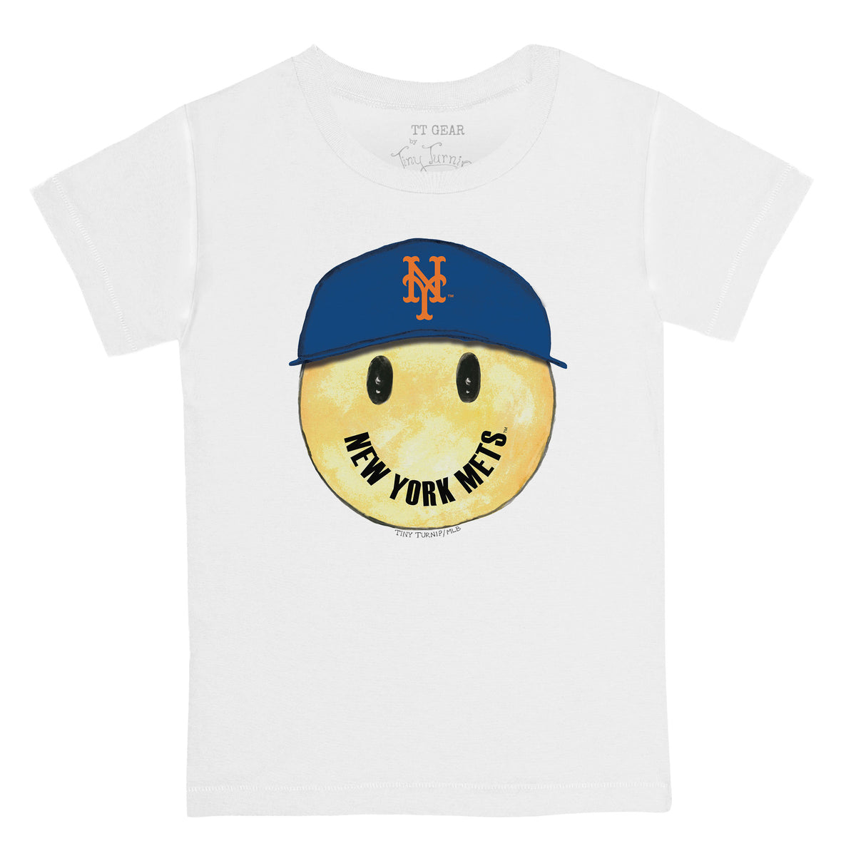 New York Mets Smiley Tee Shirt