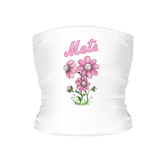 New York Mets Blooming Baseball Tube Top - Tiny Turnip