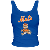 New York Mets Teddy Ribbed Tank - Tiny Turnip