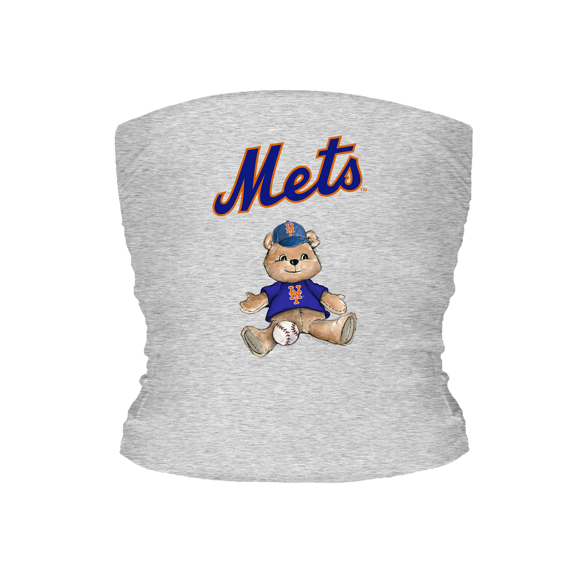 New York Mets Teddy Tube Top - Tiny Turnip