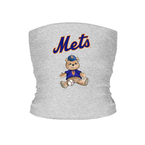 New York Mets Teddy Tube Top - Tiny Turnip