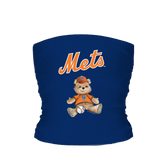 New York Mets Teddy Tube Top - Tiny Turnip