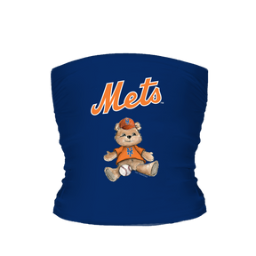 New York Mets Teddy Tube Top - Tiny Turnip