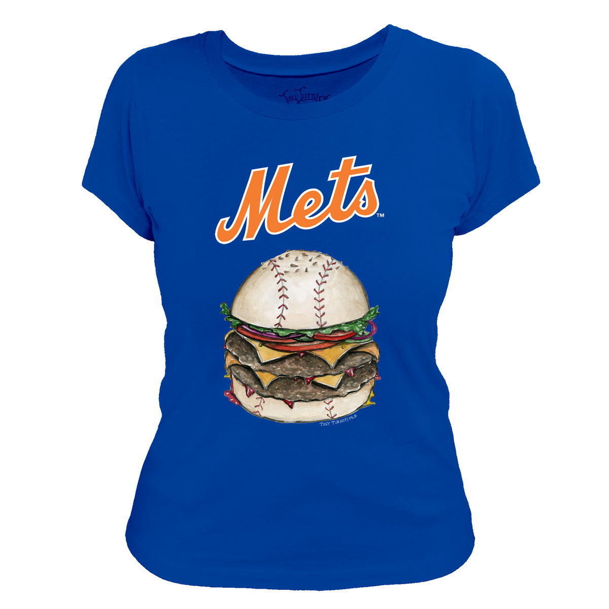 New York Mets Burger Tee Shirt