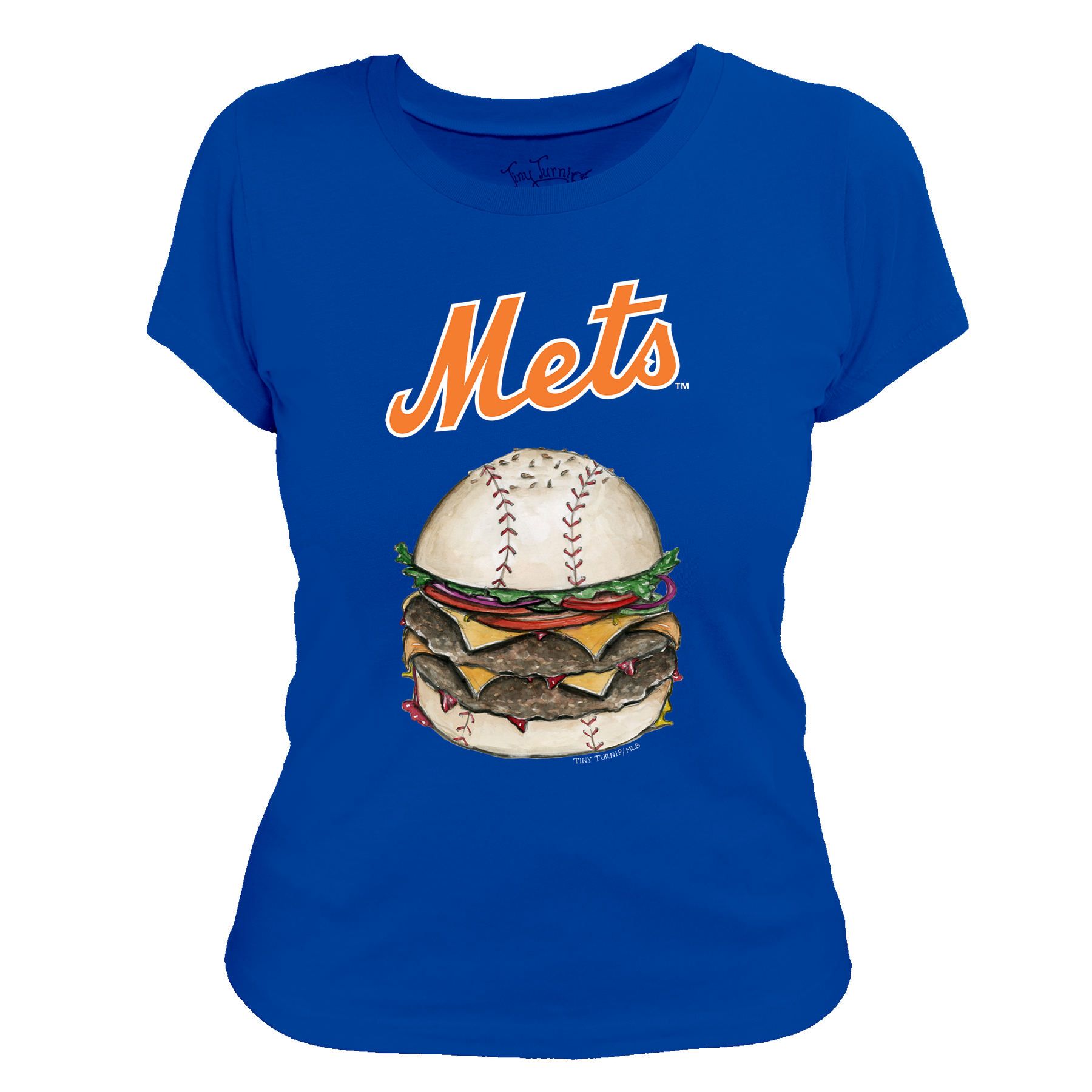 New York Mets Burger Tee Shirt
