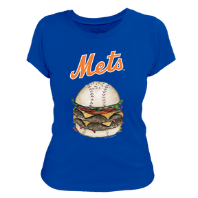 New York Mets Burger Tee Shirt