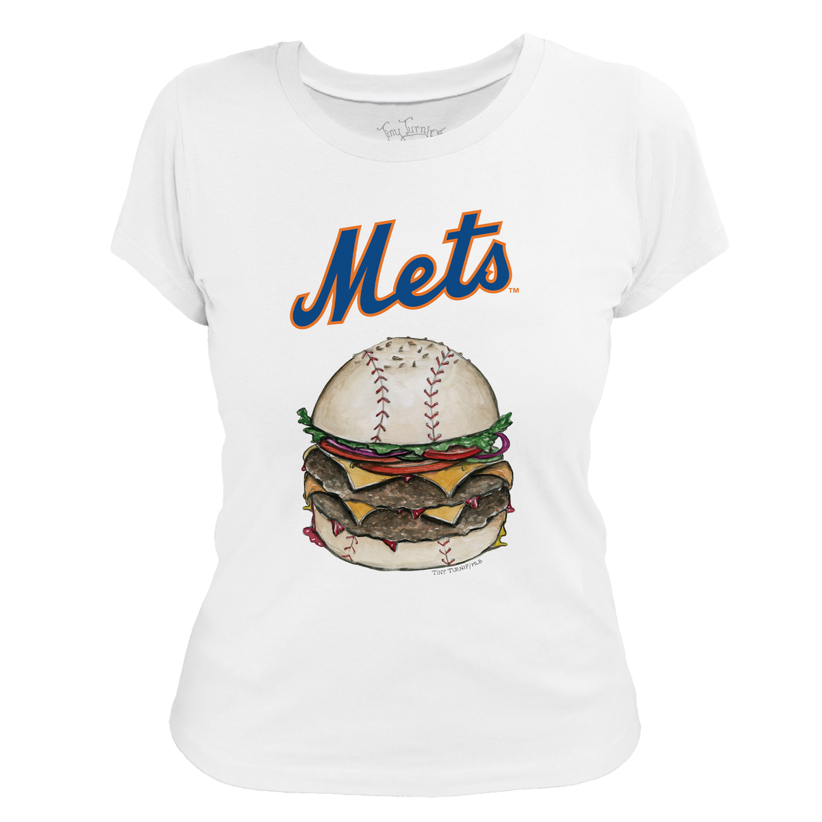 New York Mets Burger Tee Shirt