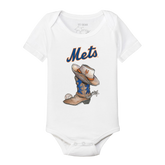 New York Mets Cowboy Boot Short Sleeve Snapper