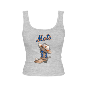 New York Mets Cowboy Boot Emmy Tank