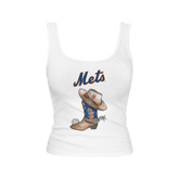 New York Mets Cowboy Boot Emmy Tank