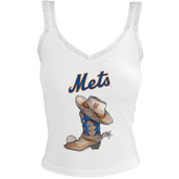 New York Mets Cowboy Boot Lace Tank