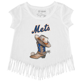 New York Mets Cowboy Boot Fringe Tee