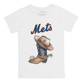 New York Mets Cowboy Boot Kid's Tee Shirt