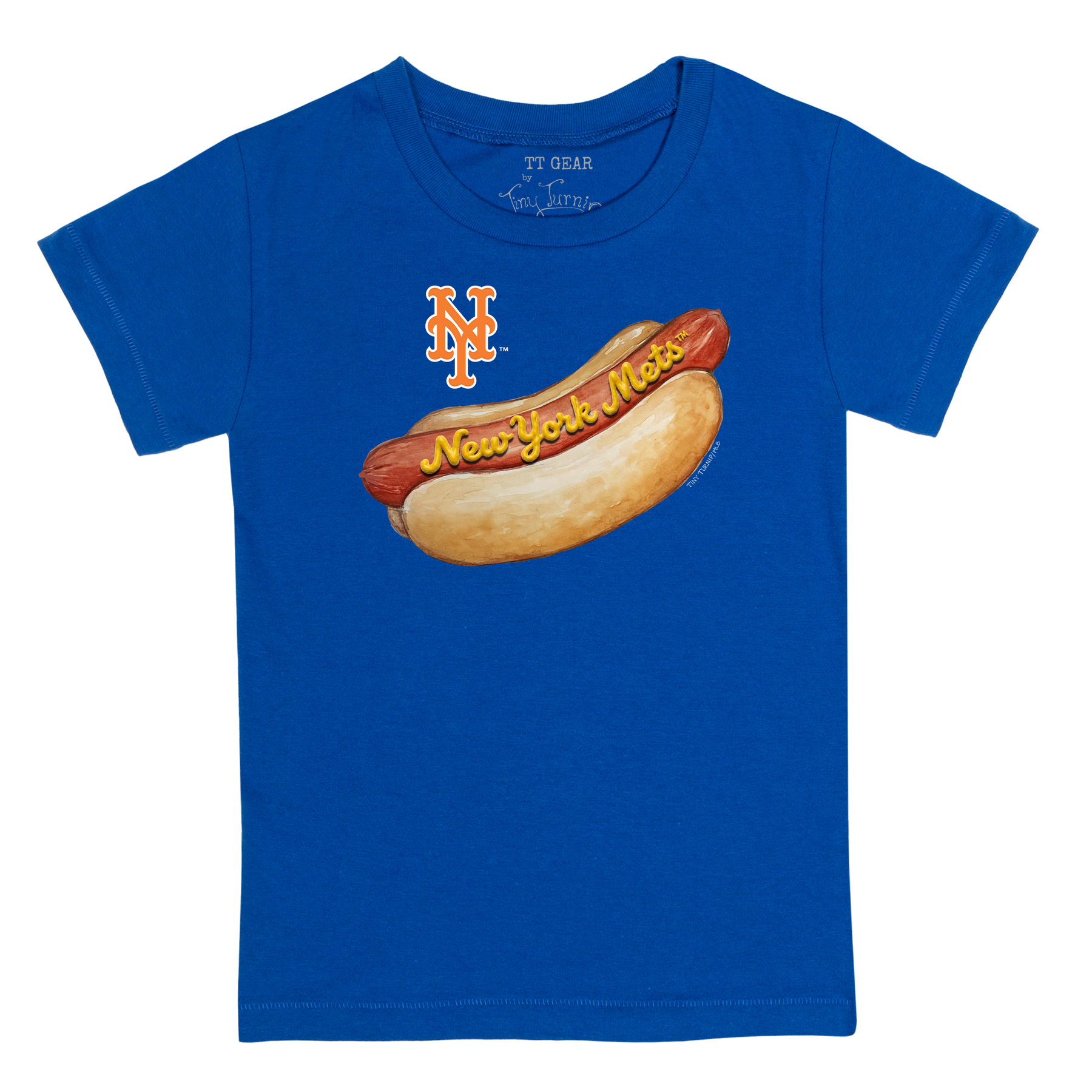 New York Mets Hot Dog Kid's Tee Shirt
