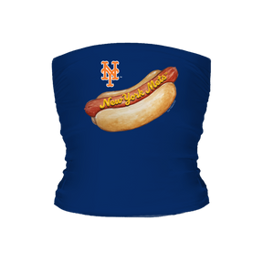 New York Mets Hot Dog Tube Top