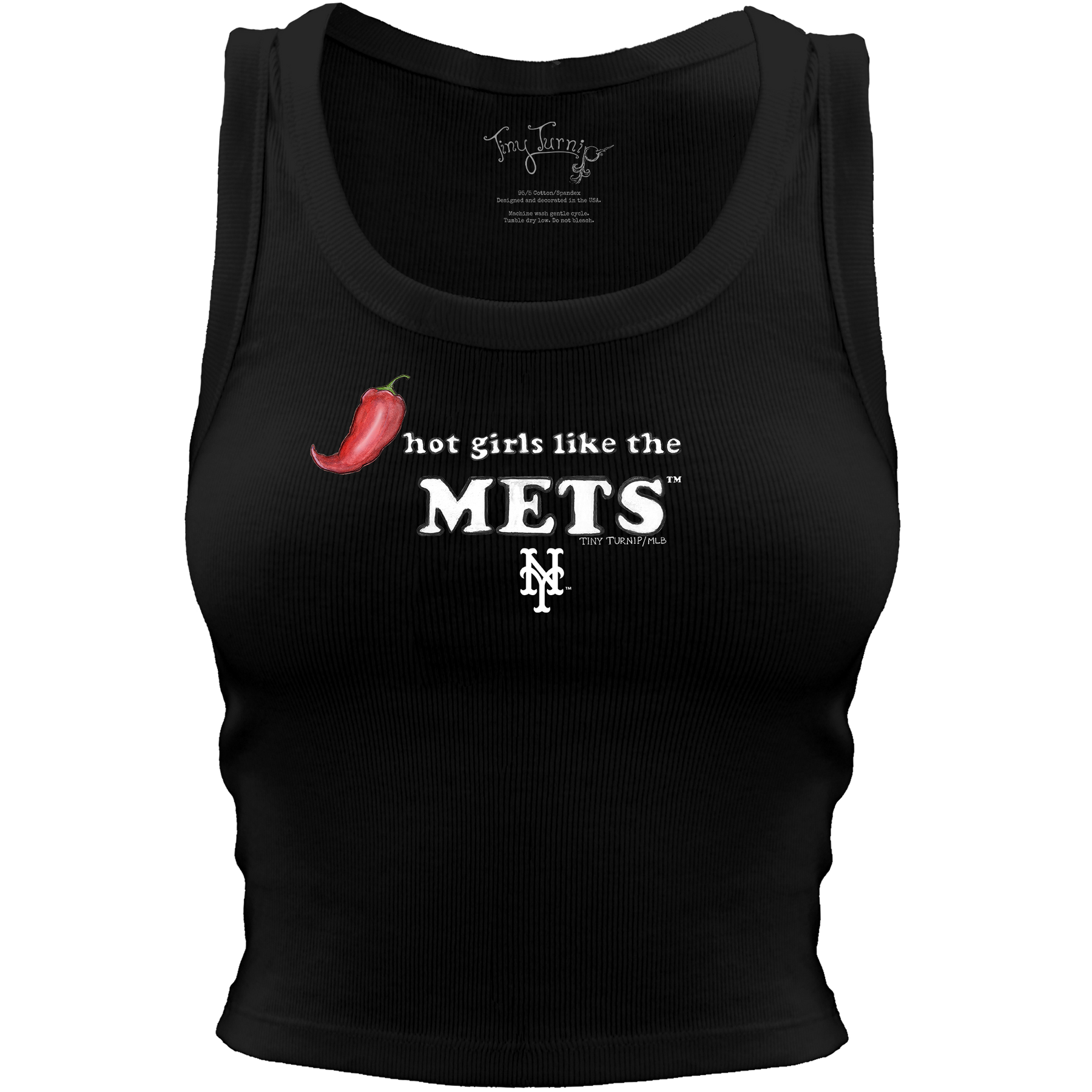 New York Mets Hot Girls Crop Tank