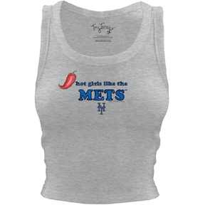 New York Mets Hot Girls Crop Tank