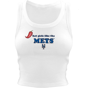 New York Mets Hot Girls Crop Tank