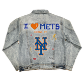 I Heart Mets Boyfriend Denim Jacket - Tiny Turnip
