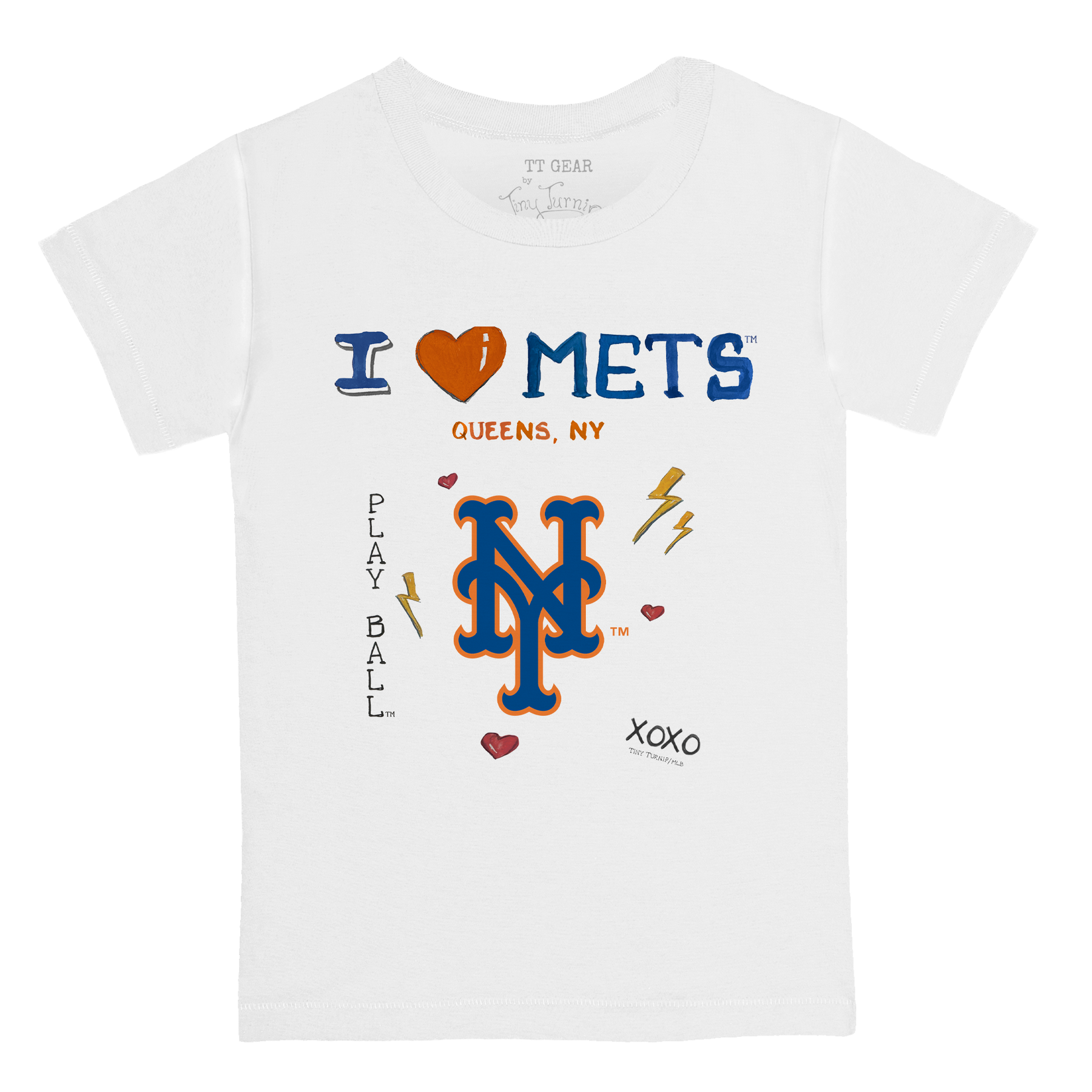 I Heart Mets Kid's Tee Shirt - Tiny Turnip