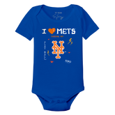 I Heart Mets Short Sleeve Snapper - Tiny Turnip