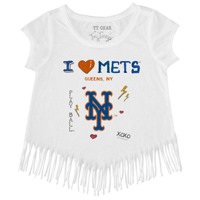 I Heart Mets Fringe Tee - Tiny Turnip