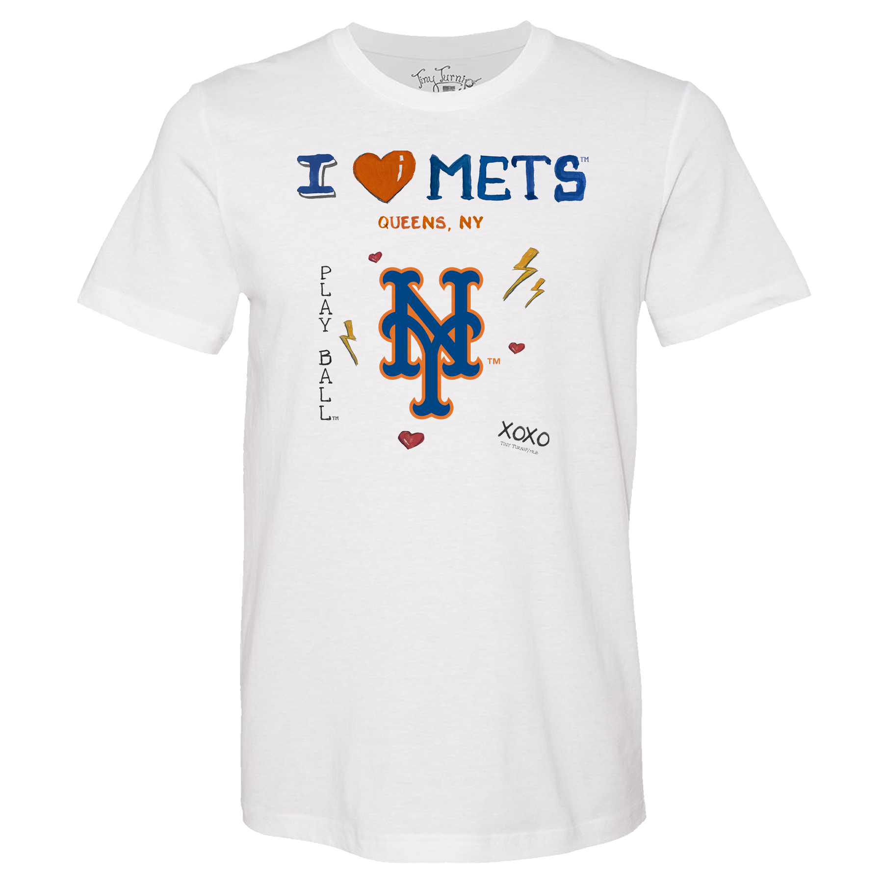 I Heart Mets Unisex Tee Shirt - Tiny Turnip