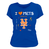 I Heart Mets Women's Tee Shirt - Tiny Turnip