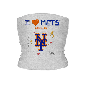 I Heart Mets Tube Top - Tiny Turnip